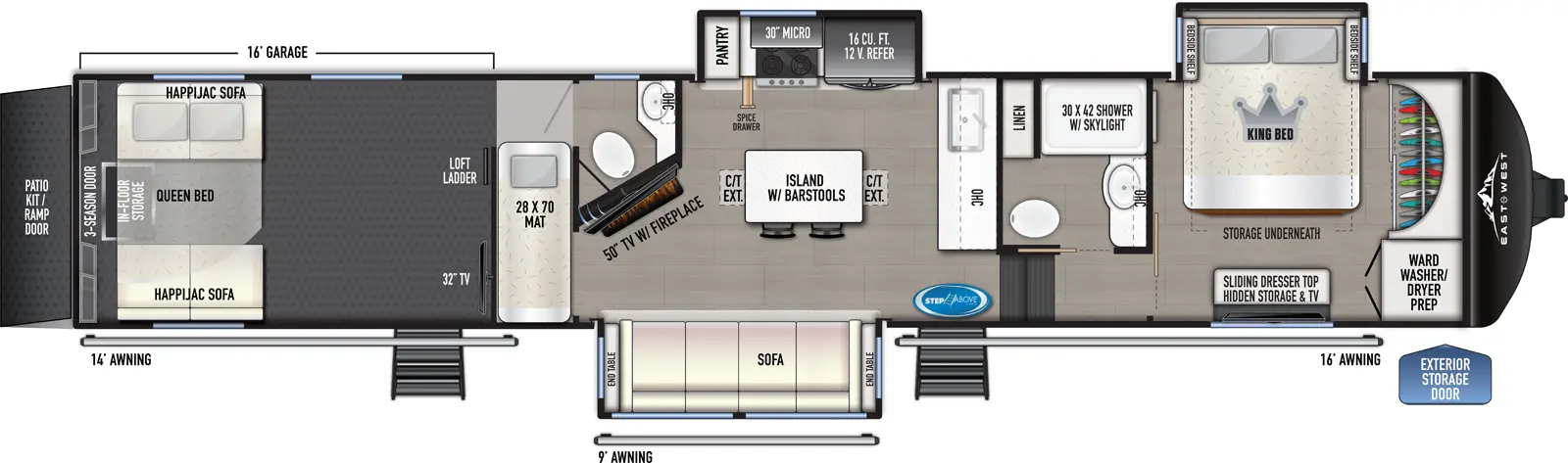 Takoda 400TH Floorplan